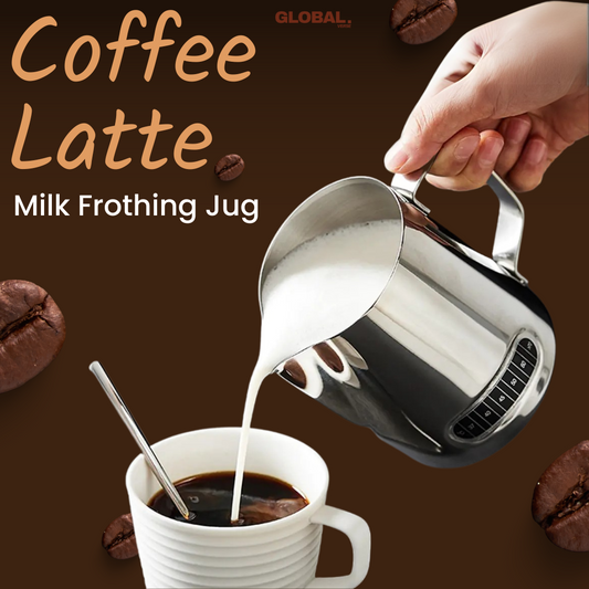 Coffee Latte Milk Frothing Jug